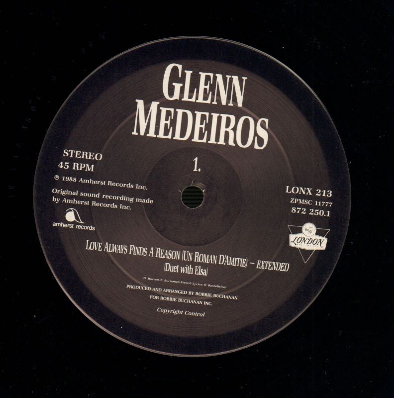 Love Always Finds A Reason-London-12" Vinyl-Ex/NM