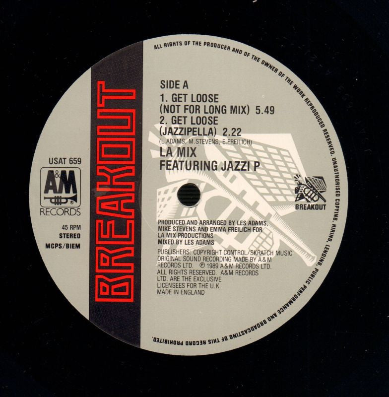 Get Loose-A&M-12" Vinyl-VG/Ex