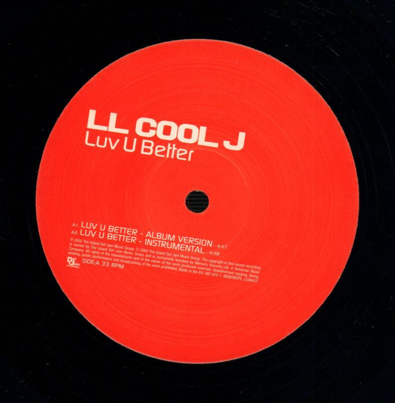 Luv U Better-Def Jam-12" Vinyl-Ex/VG+