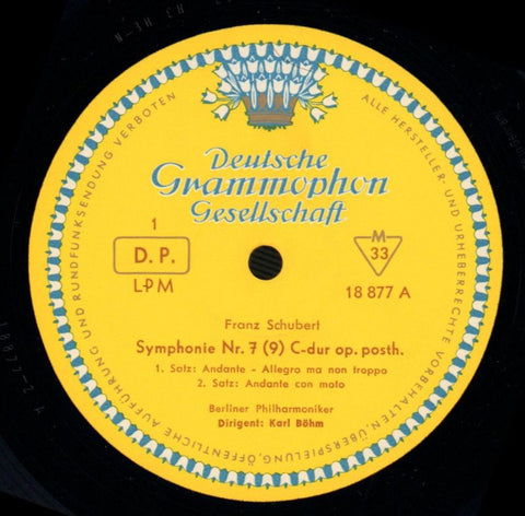 Symphonie Nr.7-Deutsche Grammophon-Vinyl LP-Ex/Ex