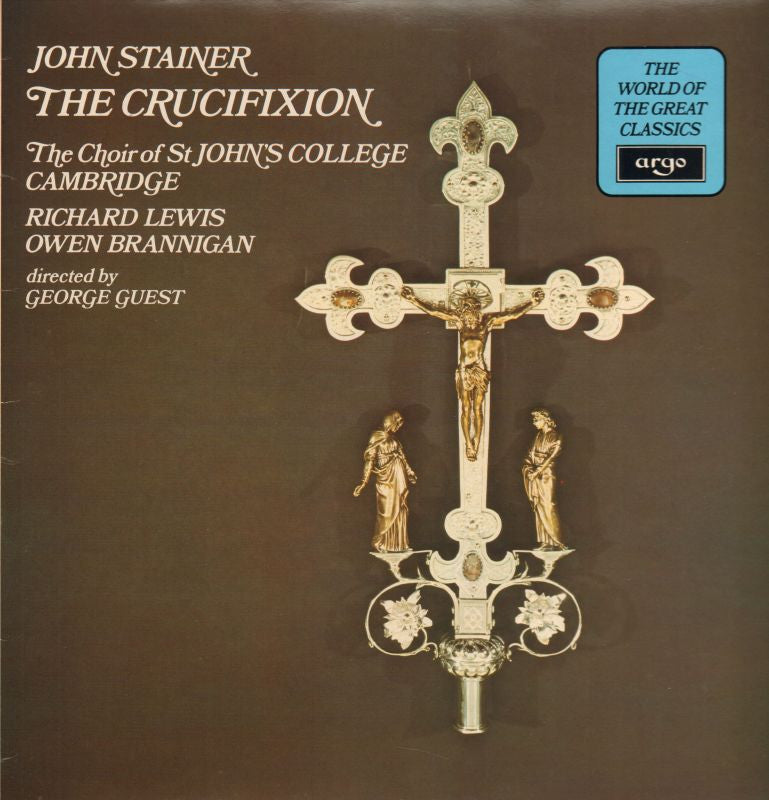 John Stainer-The Crucifixion-Argo-Vinyl LP-Ex/Ex