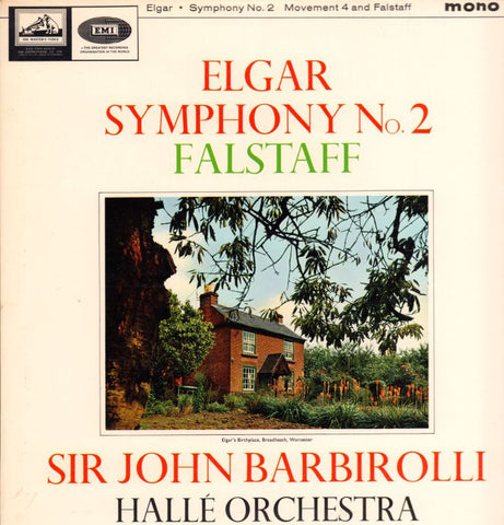 ElgarSymphony No.2 Record 2-HMV-Vinyl LP-Ex-/NM