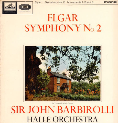 ElgarSymphony No.2 Record 1-HMV-Vinyl LP-Ex-/NM