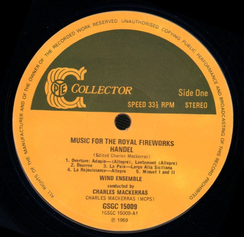 Music For The Royal Fireworks-Pye-Vinyl LP-VG+/Ex