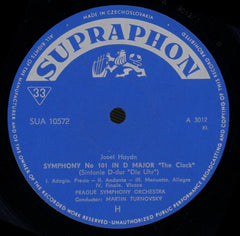 Symphony In G Major-Prague Symphony Orchestra-Supraphon-Vinyl LP Gatefold-VG+/NM