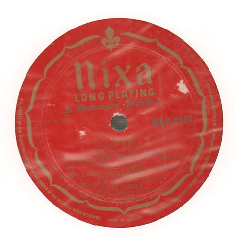 BachCantatas-Nixa-Vinyl LP-Ex/VG
