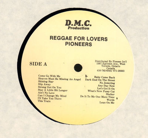 Pioneers-Reggae for Lovers-DMC-12" Vinyl-M/M