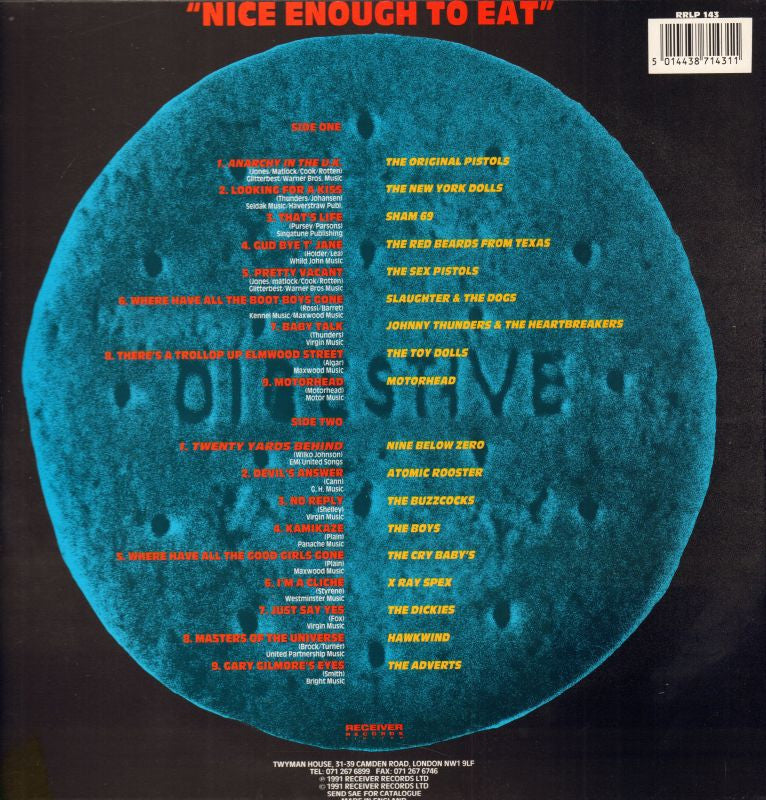 Nice Enough To Eat-Receiver-Vinyl LP-M/M