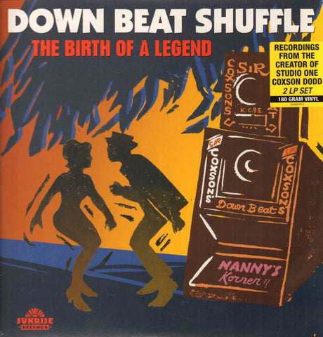 Various Reggae-Downbeat Shuffle - Studio One - The Birth of a Legend-Sunrise-2x12" Vinyl LP Gatefold