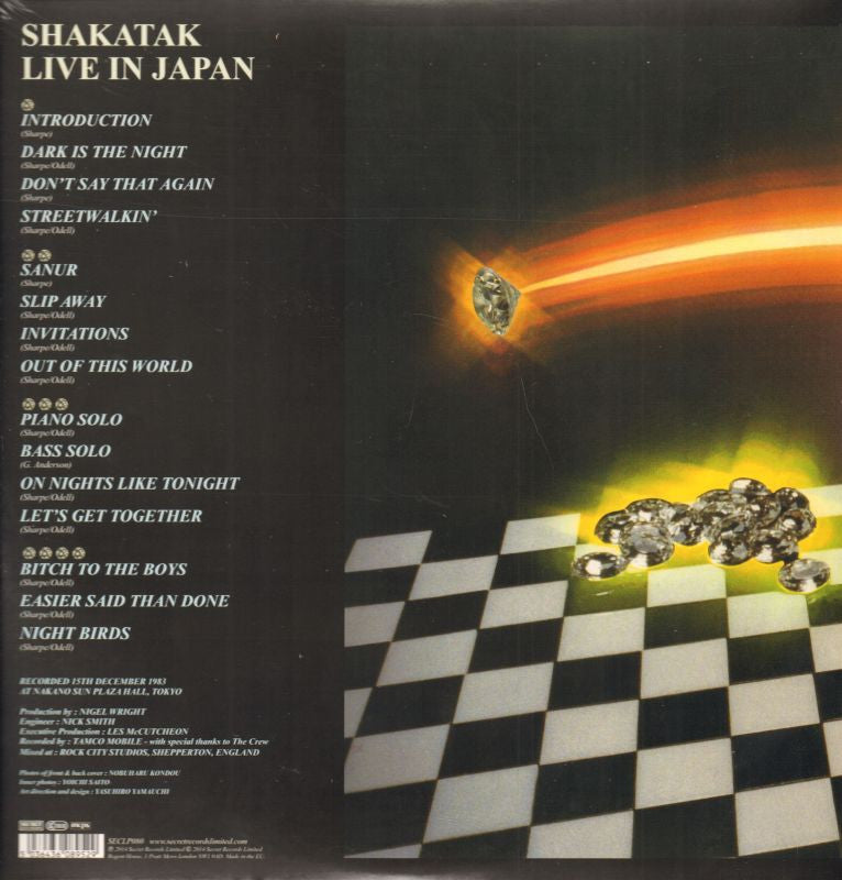 Live In Japan-Secret-2x12" Vinyl LP-M/M