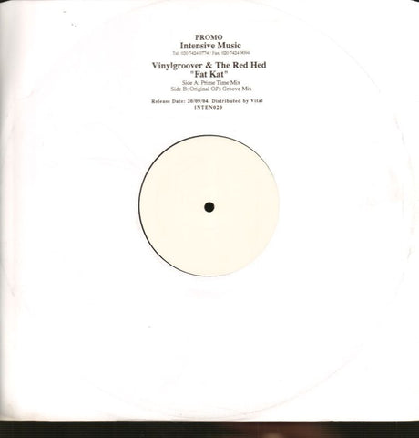 Vinylgroover & The Red Head-Fat Kat-Intensive Music-12" Vinyl