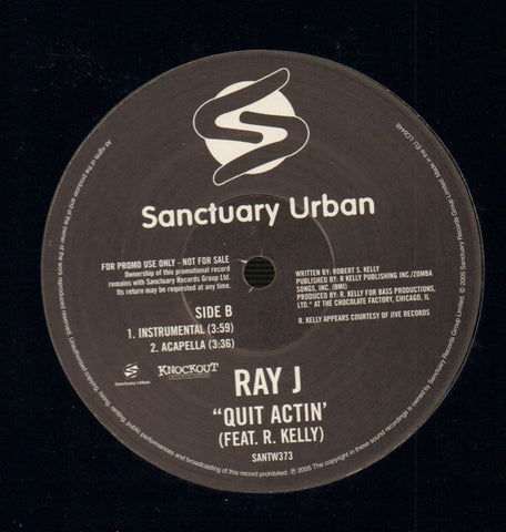 Quit Actin'-Sanctuary-12" Vinyl-NM/NM