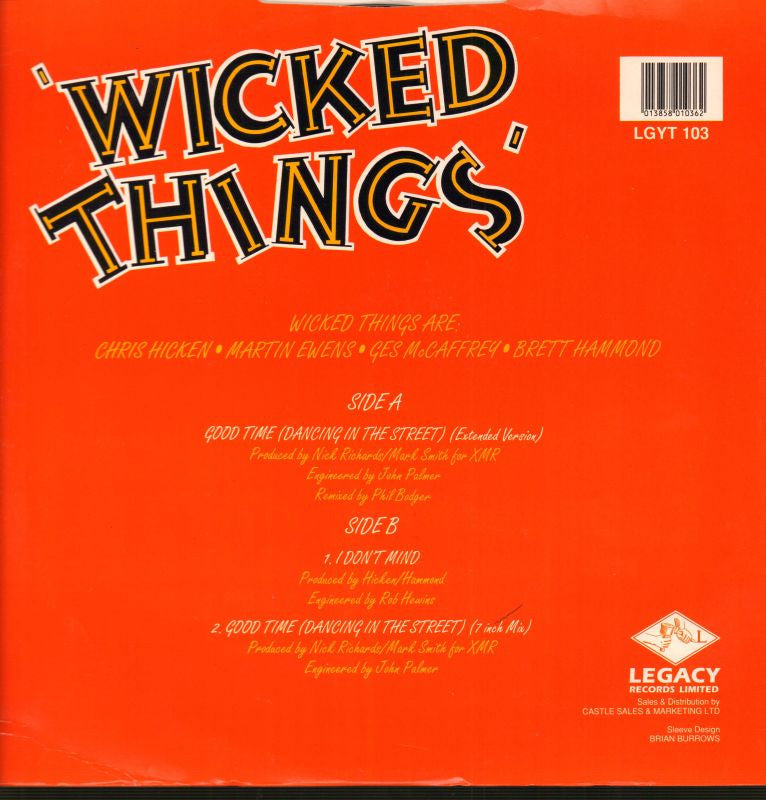 Good Time-Legacy-12" Vinyl P/S-M/M