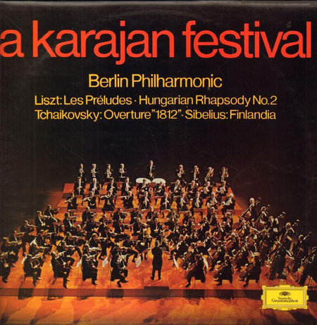 Karajan-A Karajan Festival-Deutsche Grammophon-Vinyl LP