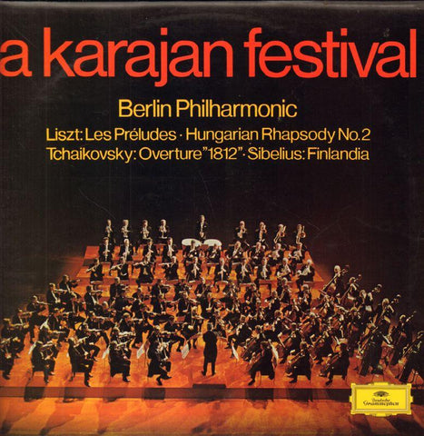 Karajan-A Karajan Festival-Deutsche Grammophon-Vinyl LP