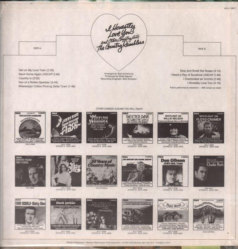 I Honestly Love You-RCA-Vinyl LP-M/M