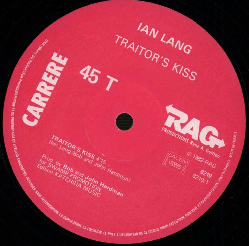 Traitor's Kiss-Carrere-12" Vinyl P/S-VG+/Ex