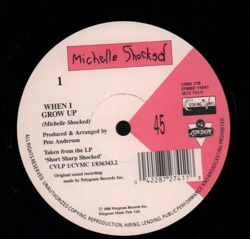 When I Grow Up-London-12" Vinyl P/S-Ex-/VG+