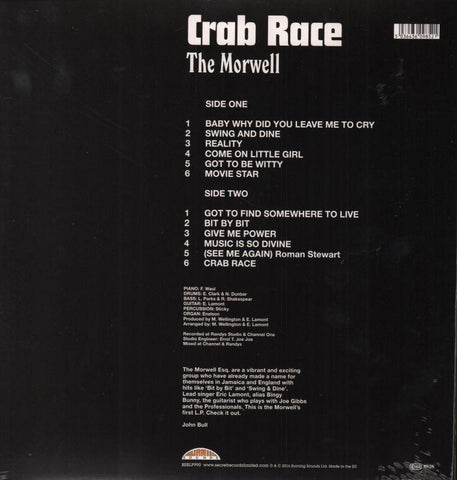 Crab Race-Burning Sounds-Vinyl LP-M/M