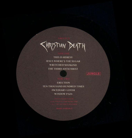 Christian Death-Jungle-Vinyl LP-VG+/Ex