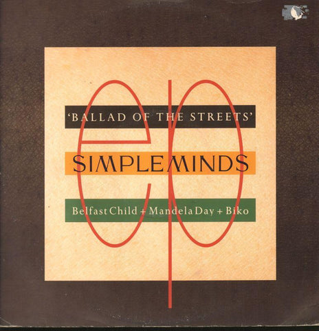 Simple Minds-Ballad Of The Streets-Virgin-12" Vinyl P/S