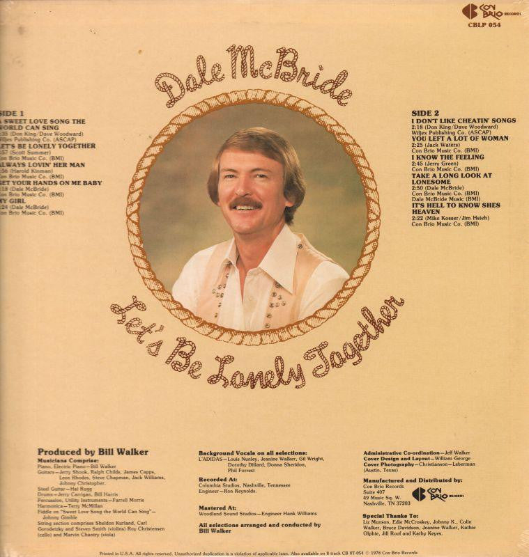 Let's Be Lonely Together-Con Brio-Vinyl LP-Ex/M