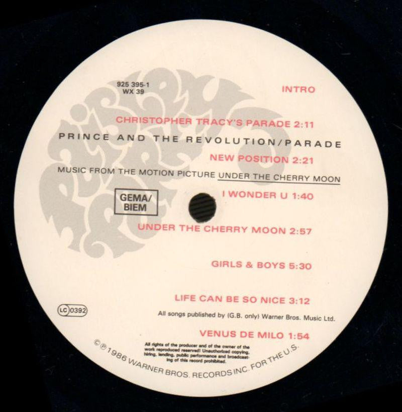 Parade-Warner-Vinyl LP Gatefold-VG+/VG