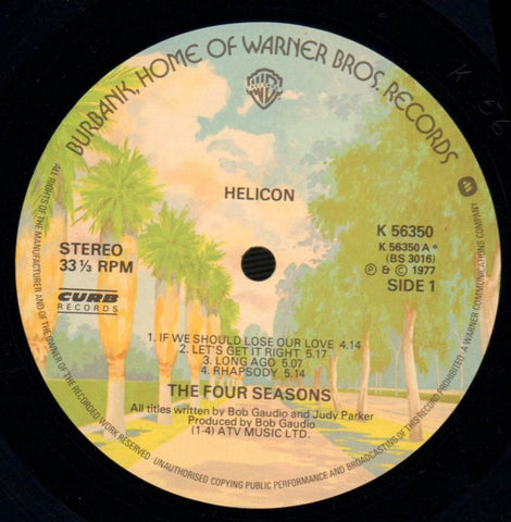 Helicon-Warner-Vinyl LP-VG/VG