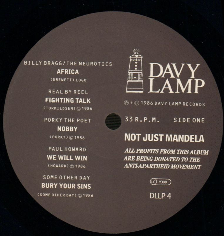 Not Just Mandela-Davy Lamp-Vinyl LP Gatefold-NM/M