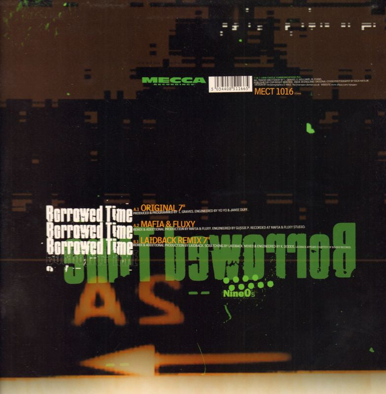 Borrowed Time-Mecca-12" Vinyl-NM/M