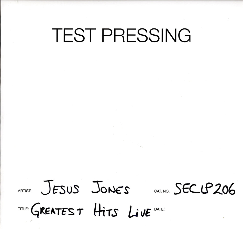 Greatest Hits Live-Secret-Vinyl LP