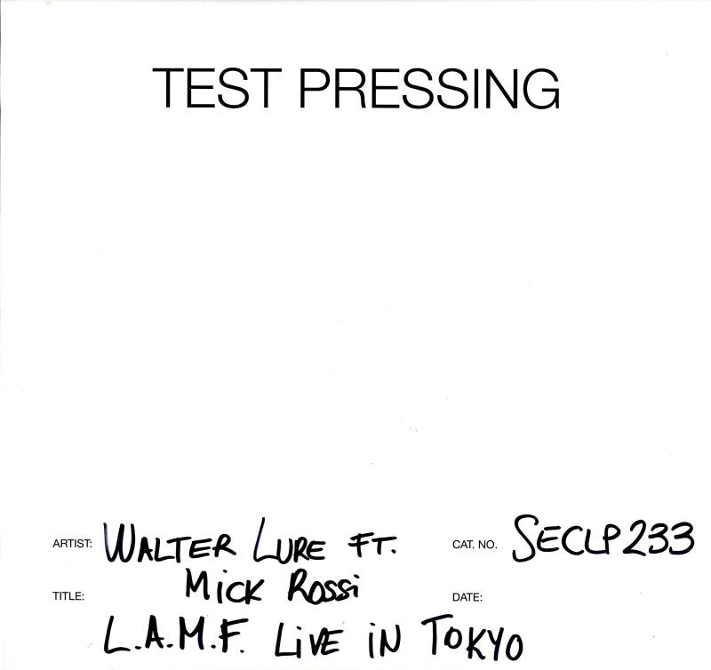 L.A.M.F. Live In Tokyo-Secret-Vinyl LP