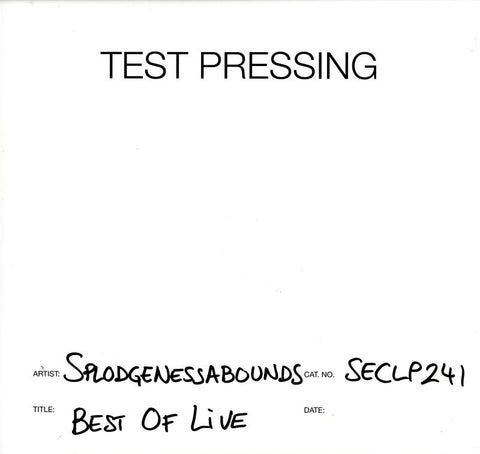 Best Of Live-Secret-Vinyl LP Test Pressing-M/M