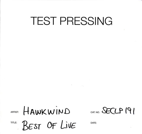 Best Of Live-Secret-Vinyl LP