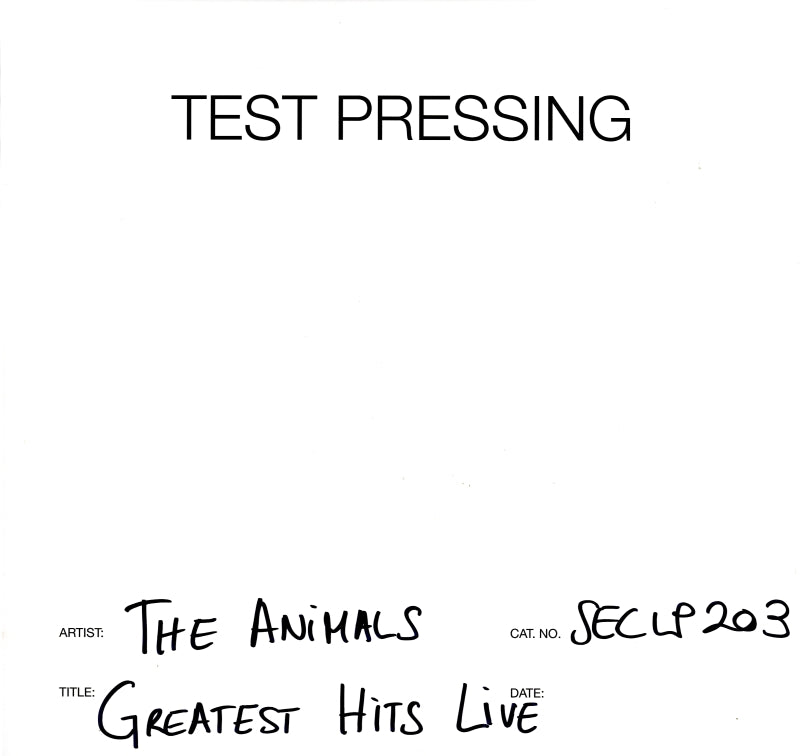 Greatest Hits Live!-Secret-Vinyl LP