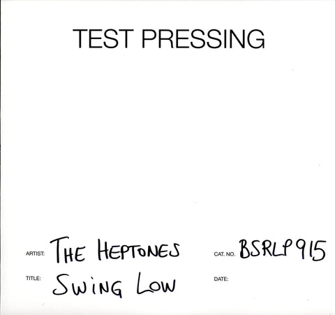 Swing Low-Burning Sounds-Vinyl LP + 12" Test Pressing-M/M