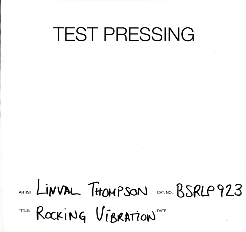 Rocking Vibration-Burning Sounds-Vinyl LP Test Pressing-M/M