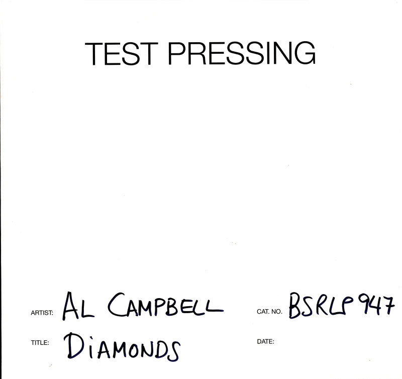 Diamonds-Burning Sounds-Vinyl LP Test Pressing-M/M
