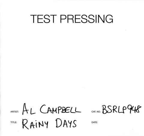 Rainy Days-Burning Sounds-Vinyl LP Test Pressing-M/M