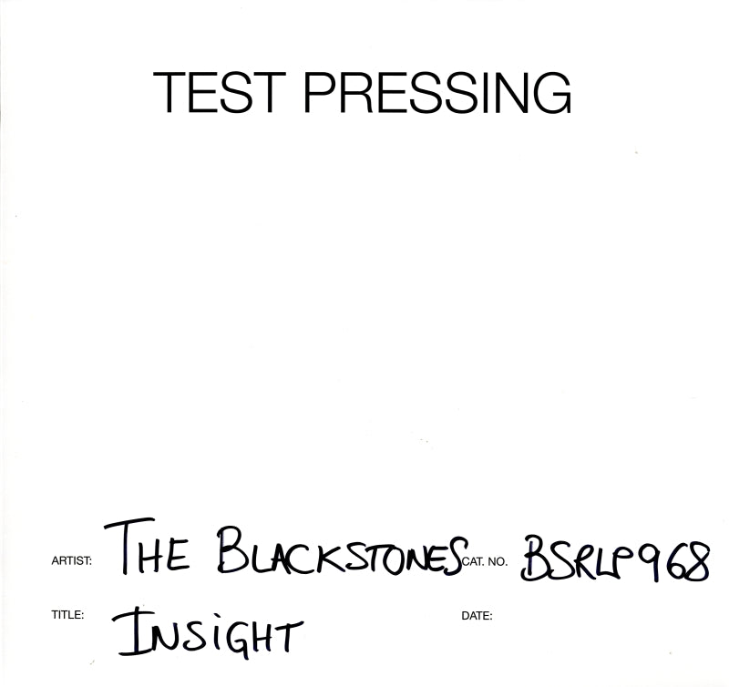 Insight-Burning Sounds-Vinyl LP Test Pressing-M/M
