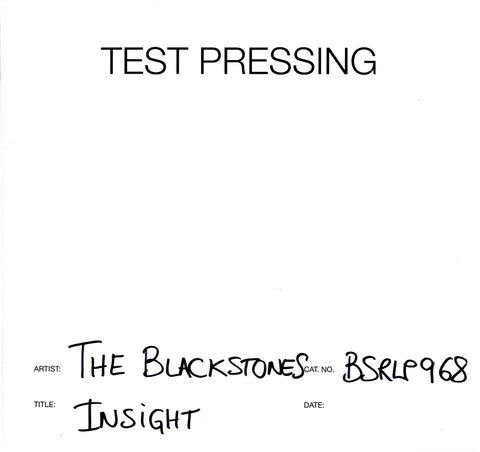 Insight-Burning Sounds-Vinyl LP Test Pressing-M/M