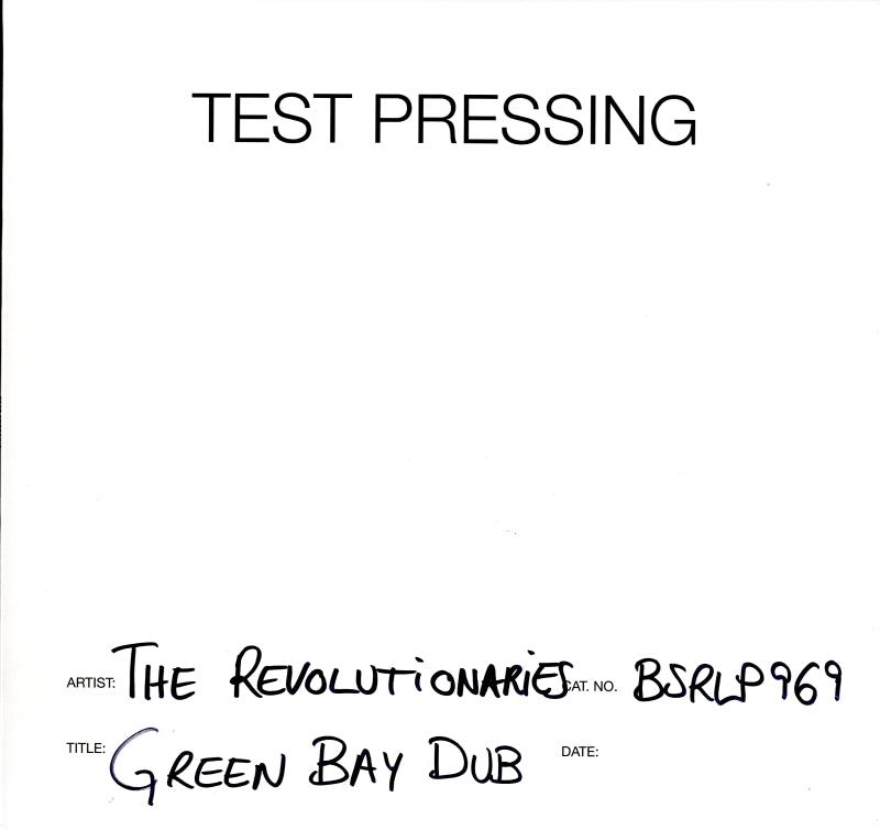 Green Bay Dub-Burning Sounds-Vinyl LP Test Pressing-M/M
