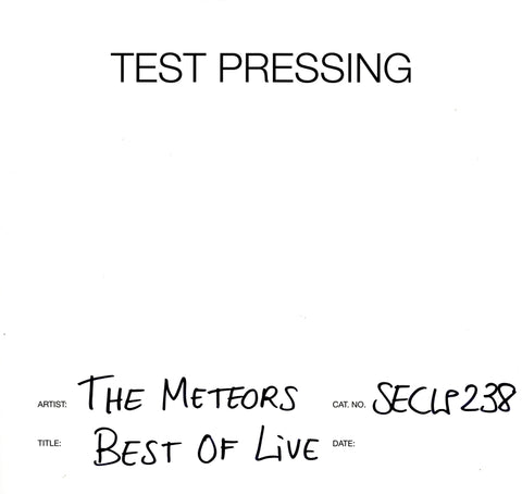 Best Of Live-Secret-Vinyl LP Test Pressing-M/M