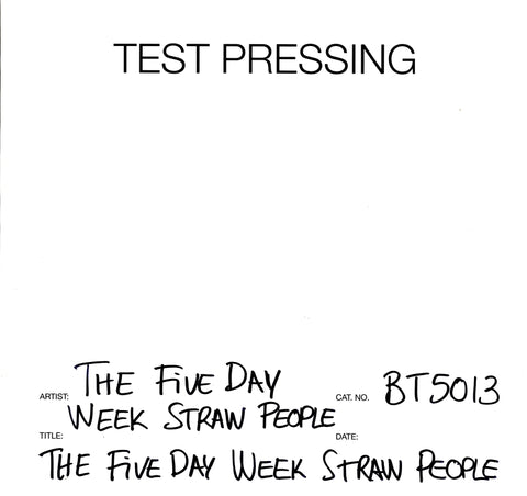 The Five Day Straw People-Morgan Blue Town-Vinyl LP Test Pressing-M/M