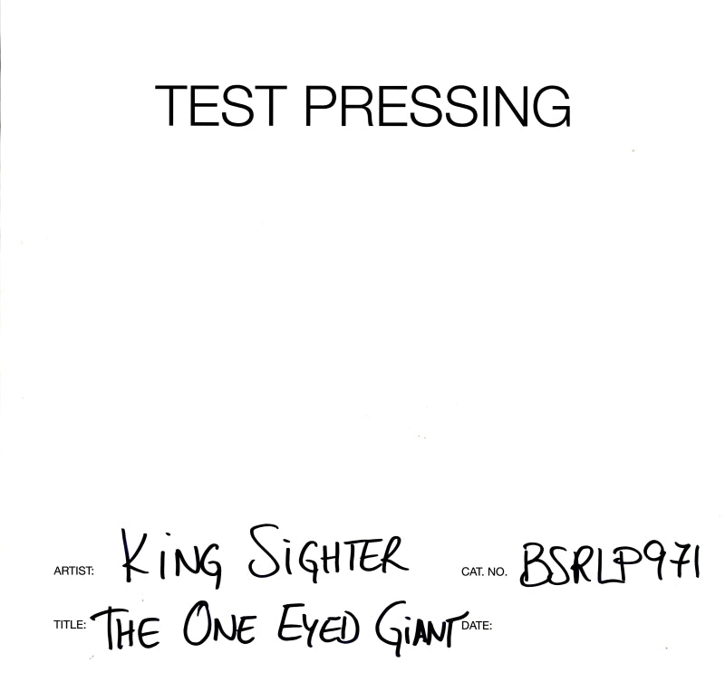 The One Eyed Giant-Burning Sounds-Vinyl LP Test Pressing-M/M