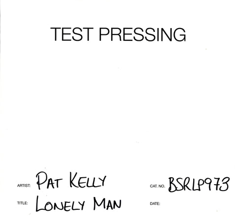 Lonely Man-Burning Sounds-Vinyl LP Test Pressing-M/M