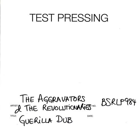 Guerilla Dub-Burning Sounds-Vinyl LP Test Pressing-M/M