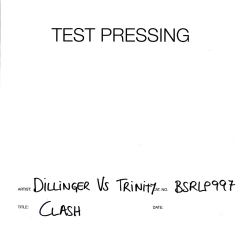 Clash-Burning Sounds-Vinyl LP Test Pressing-M/M