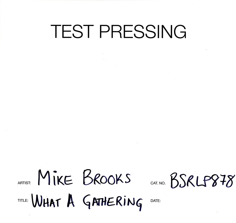 What A Gathering-Burning Sounds-Vinyl LP Test Pressing-M/M