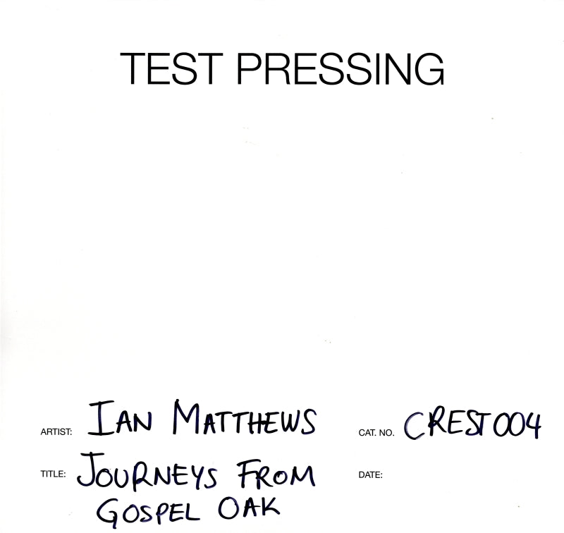 Journeys From Gospel Oak-Mooncrest-Vinyl LP Test Pressing-M/M